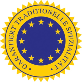 Logo: Garantiert traditionelle Spezialität
