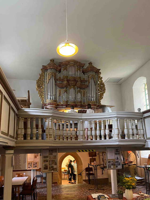 Zuberbier-Orgel im Innenraum