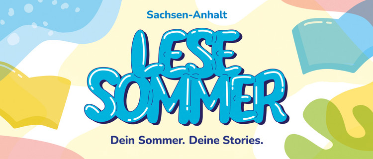 Logo der Sommerferienaktion der Bibliotheken in Sachsen-Anhalt