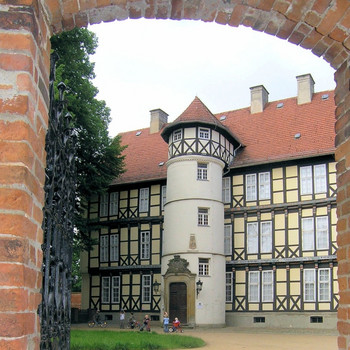 Fachwerkhaus mit Turm
