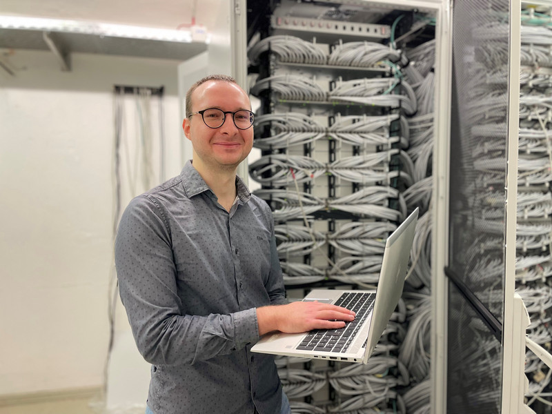 Darstellung mit IT-Websites zusammenstellung